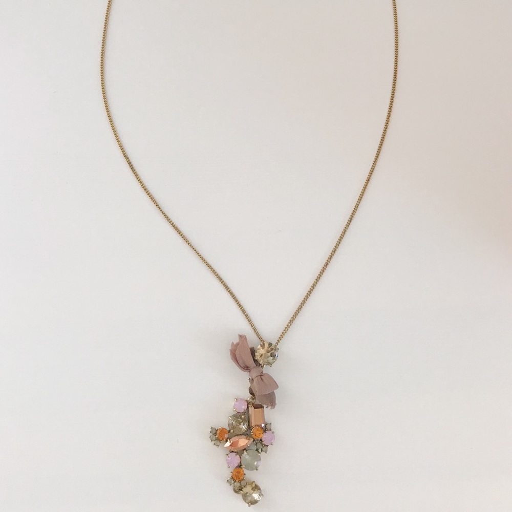 long sparkly necklace